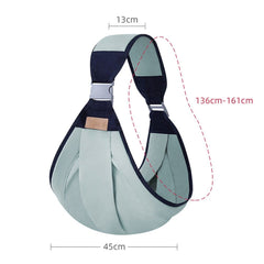 Écharpe de portage pour bébé à bandoulière
