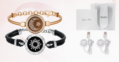 Bracelet intelligent Totwoo avec flash et vibration pour couples