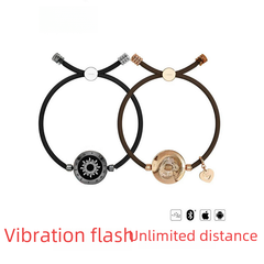 Bracelet intelligent Totwoo avec flash et vibration pour couples