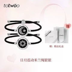 Bracelet intelligent Totwoo avec flash et vibration pour couples