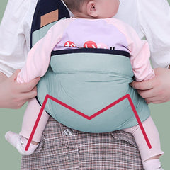 Écharpe de portage pour bébé à bandoulière