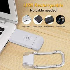 LED USB Wiederaufladbare Buchlampe Leselampe Augenschutz