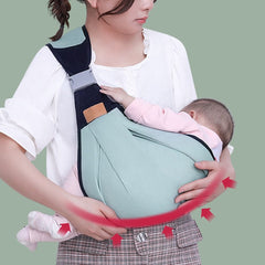Écharpe de portage pour bébé à bandoulière